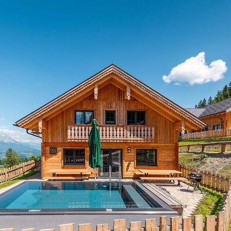 Poolchalet Dachsteinblick Pruggern Bagian luar foto