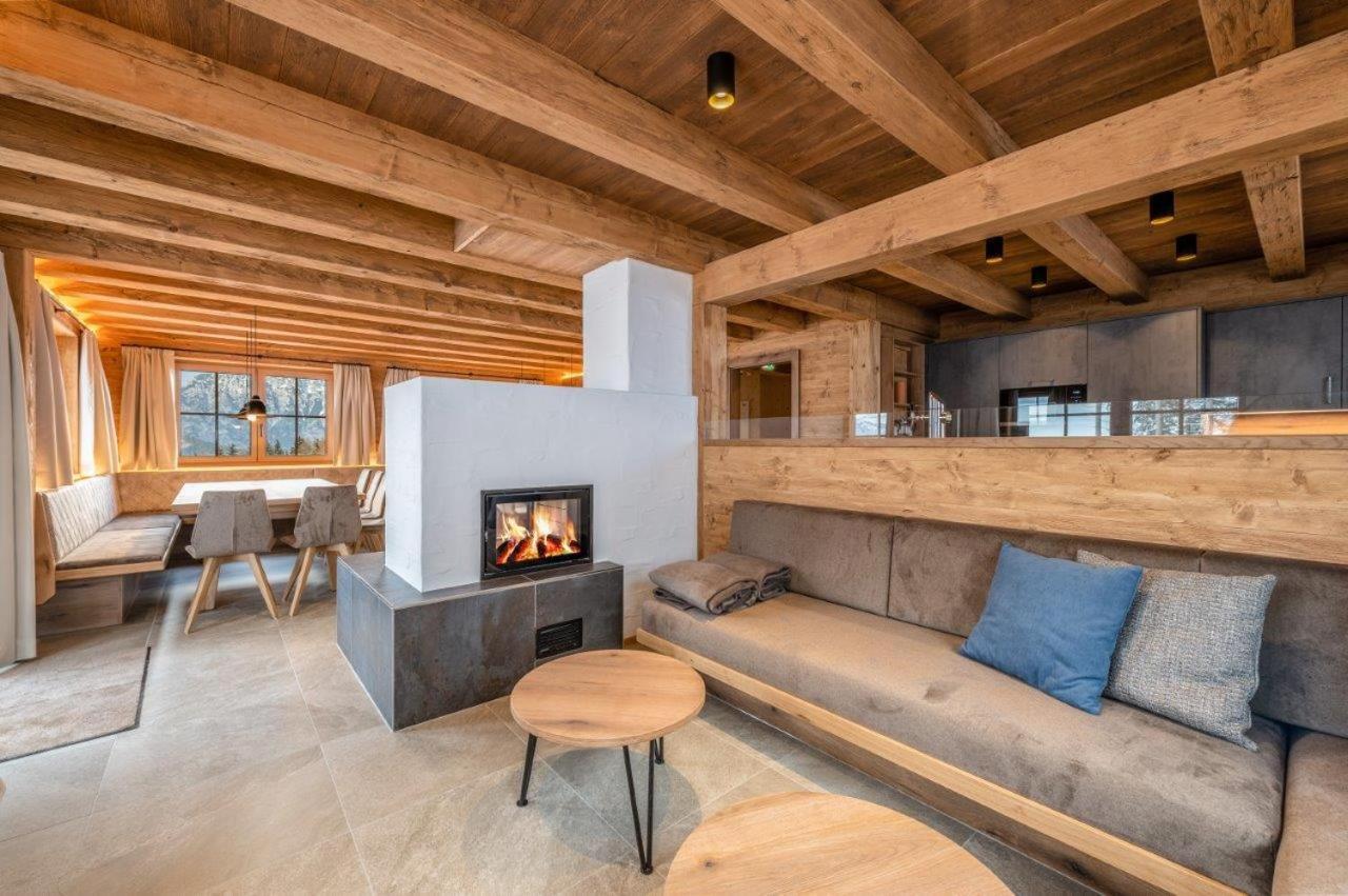 Poolchalet Dachsteinblick Pruggern Bagian luar foto