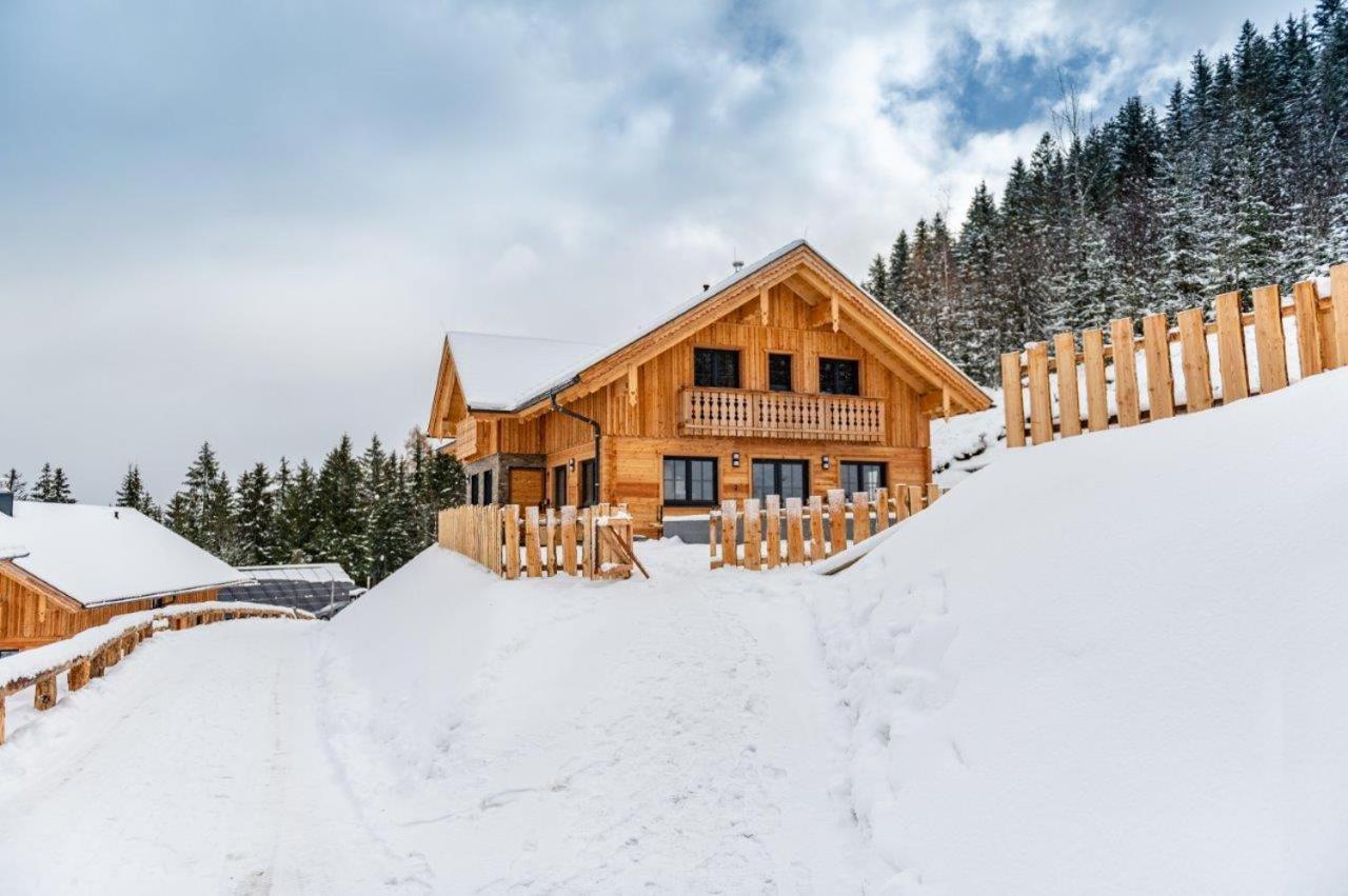 Poolchalet Dachsteinblick Pruggern Bagian luar foto
