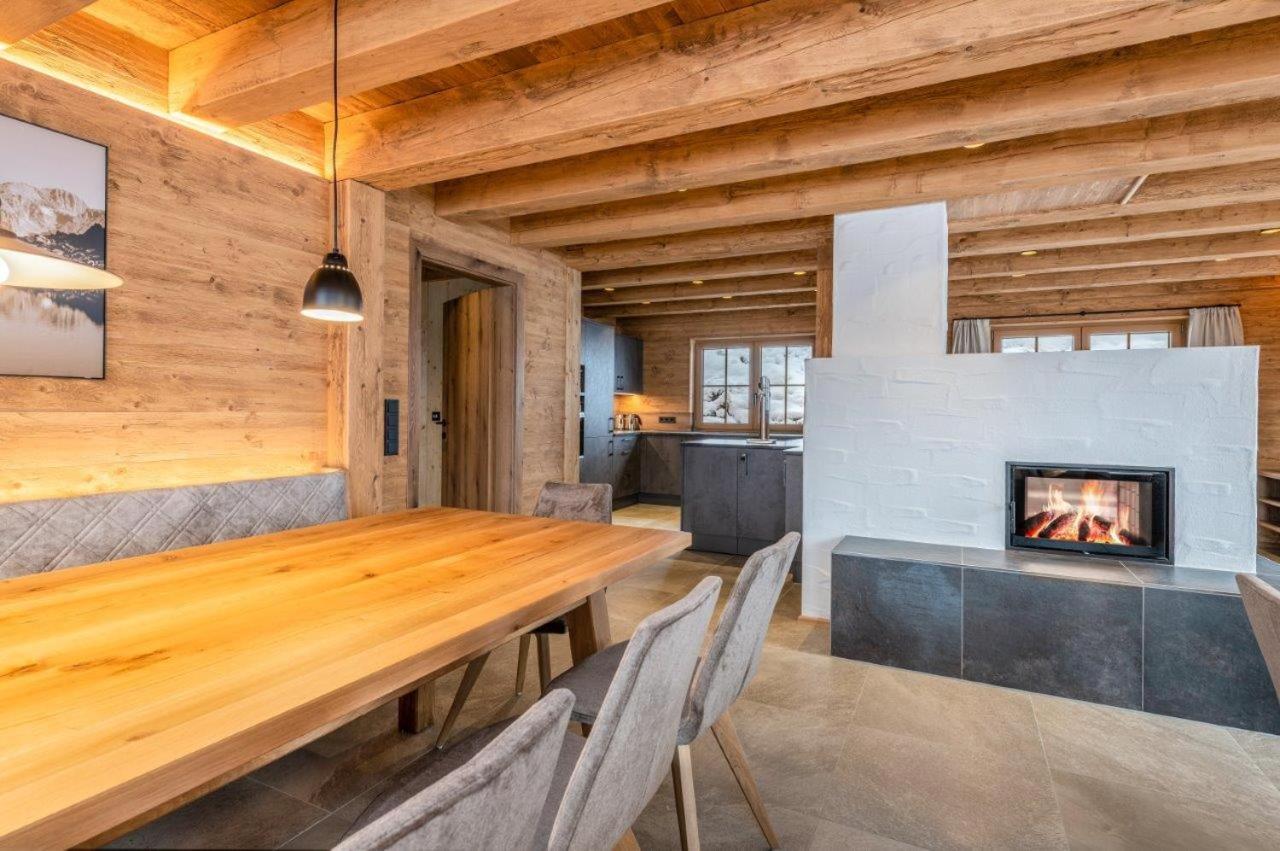 Poolchalet Dachsteinblick Pruggern Bagian luar foto