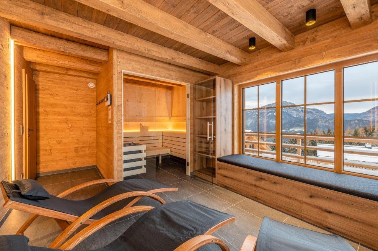 Poolchalet Dachsteinblick Pruggern Bagian luar foto