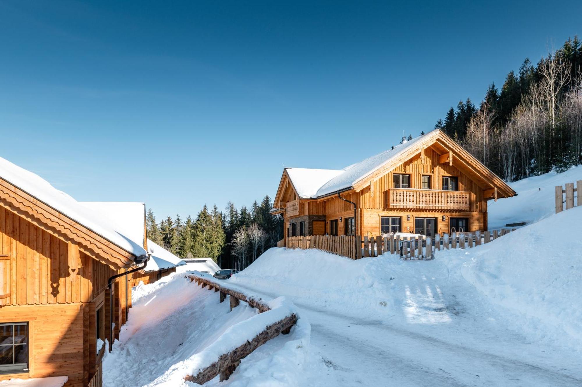 Poolchalet Dachsteinblick Pruggern Bagian luar foto