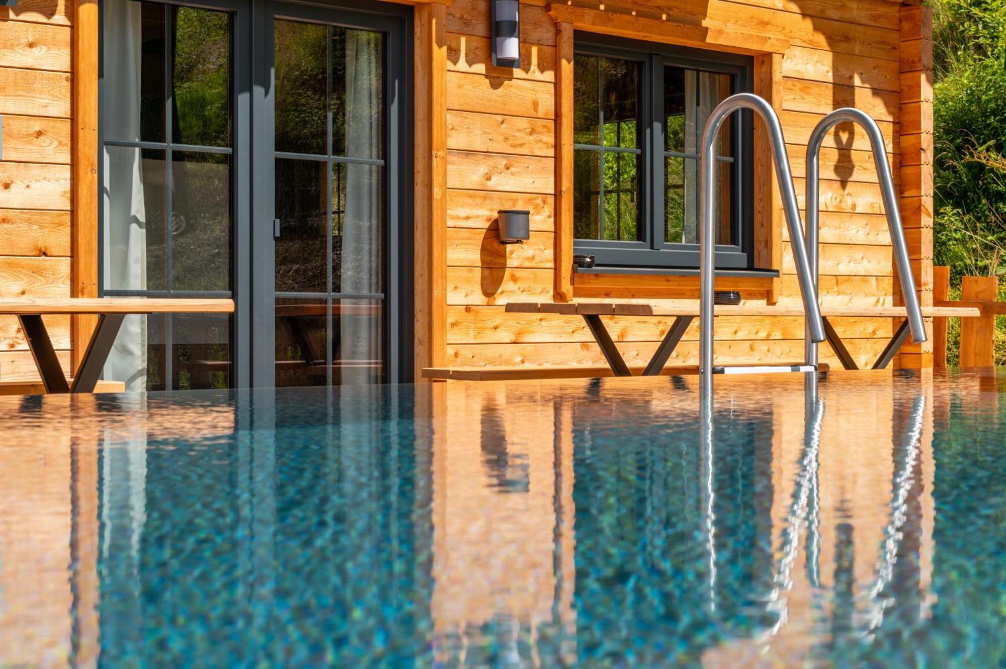 Poolchalet Dachsteinblick Pruggern Bagian luar foto